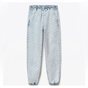 Alexander Wang Denim Joggers Pants Jeans Size S